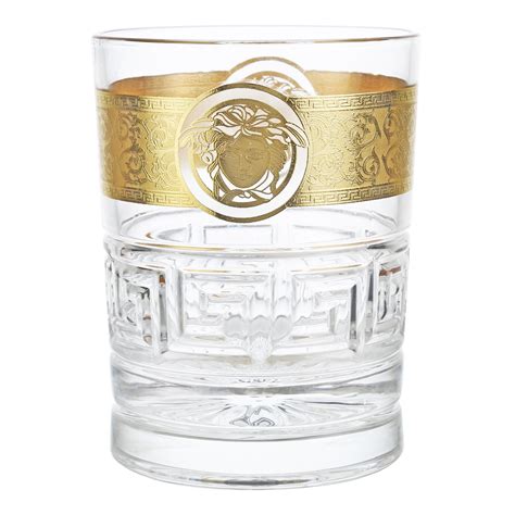 versace stemware|versace glass cups.